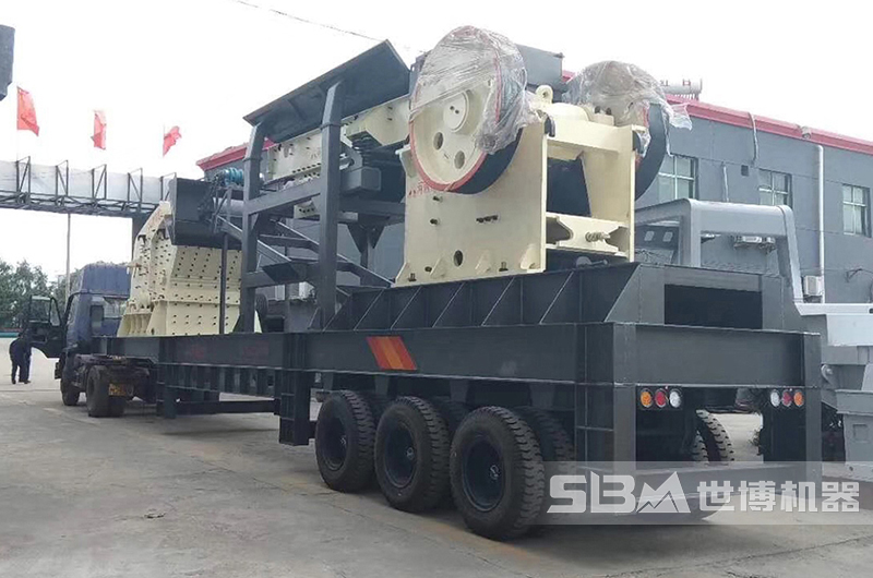 輪式柴油移動破碎機發(fā)貨