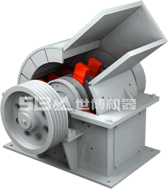 錘頭式破碎機(jī)的破碎原理動(dòng)圖