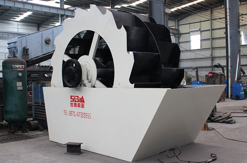 輪式洗砂機，篩洗一體洗沙機