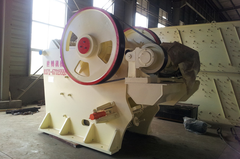 砂石料歐版粉石子機，JC歐版顎式破碎機