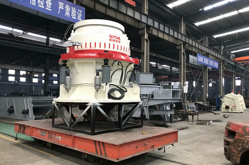 圓錐石子碎石機，細碎石子、破碎硬礦石