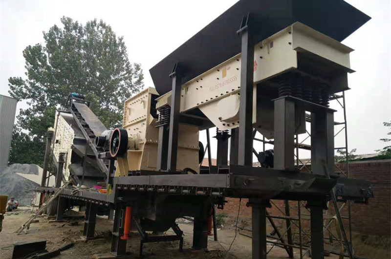 三組合碎石破碎一體機(jī)，主機(jī)配置箱破