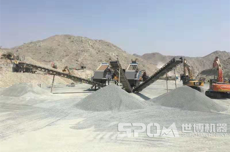 砂巖加工現(xiàn)場(chǎng)