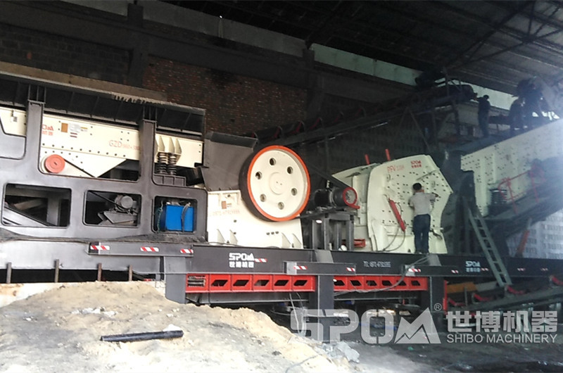 S-E57-PF1010移動顎破反擊破碎機