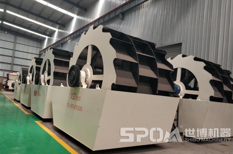 世博水洗機(jī)制砂機(jī)成品車間圖