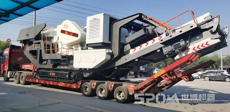 履帶式顎破移動(dòng)站