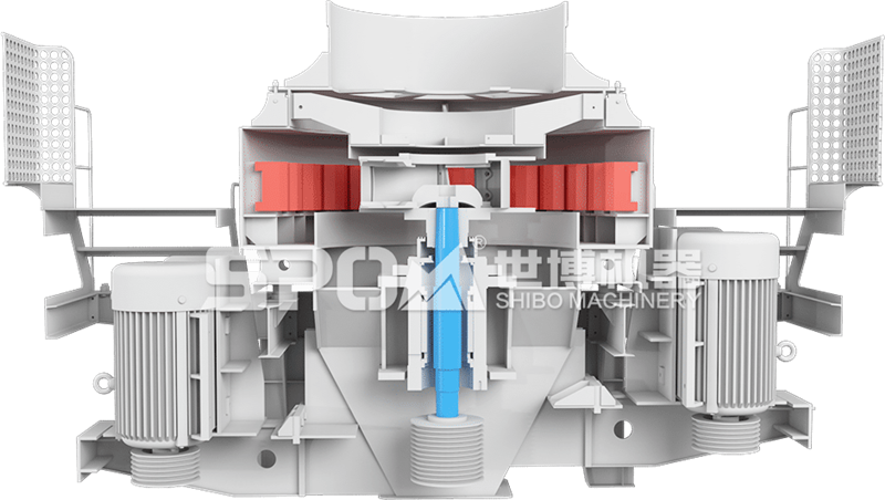 立軸沖擊式破碎機結(jié)構(gòu)圖