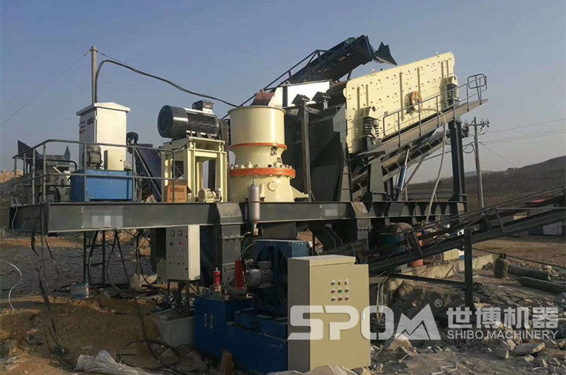 移動(dòng)式圓錐破篩分石子機(jī)