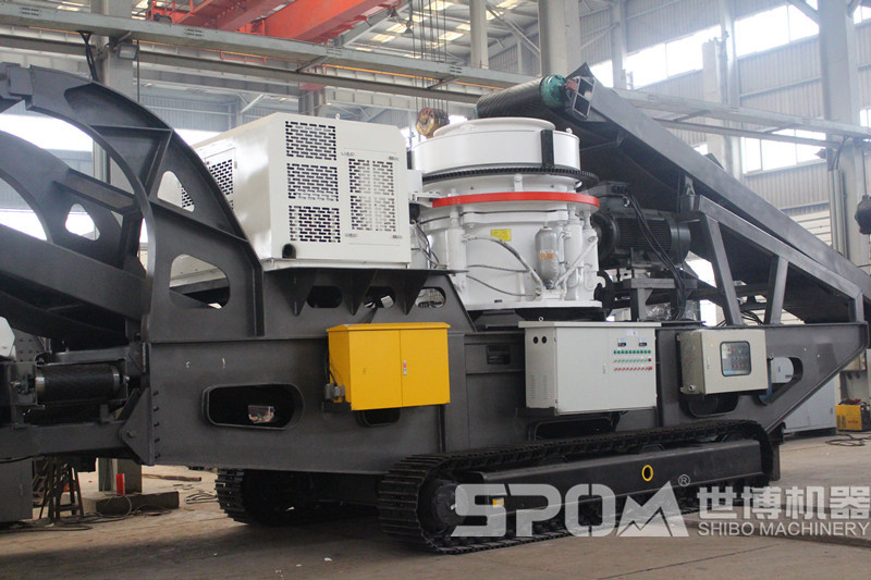 履帶移動(dòng)式圓錐破碎機(jī)