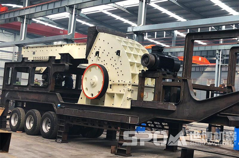 錘破移動破碎機，輪胎式半移動破碎機