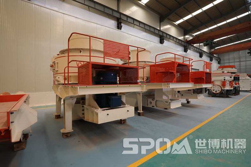 制砂機(jī)車間實拍